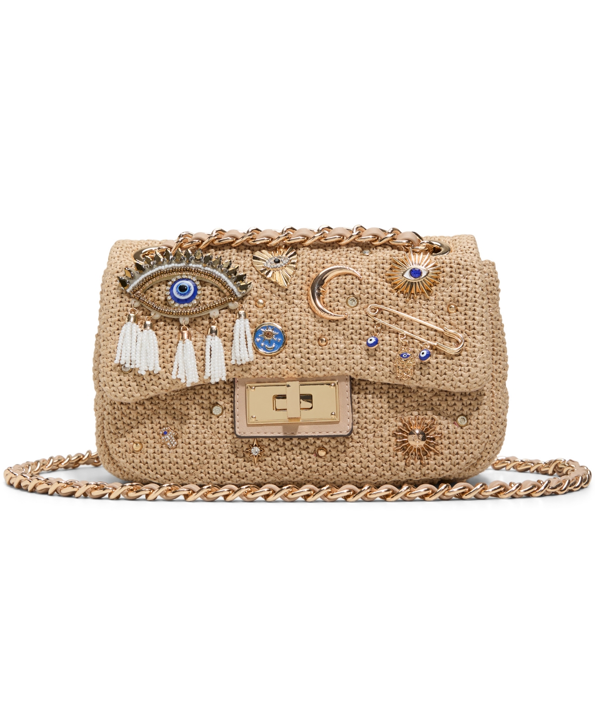 Uliraax Medium Crossbody Bag - Light Brown