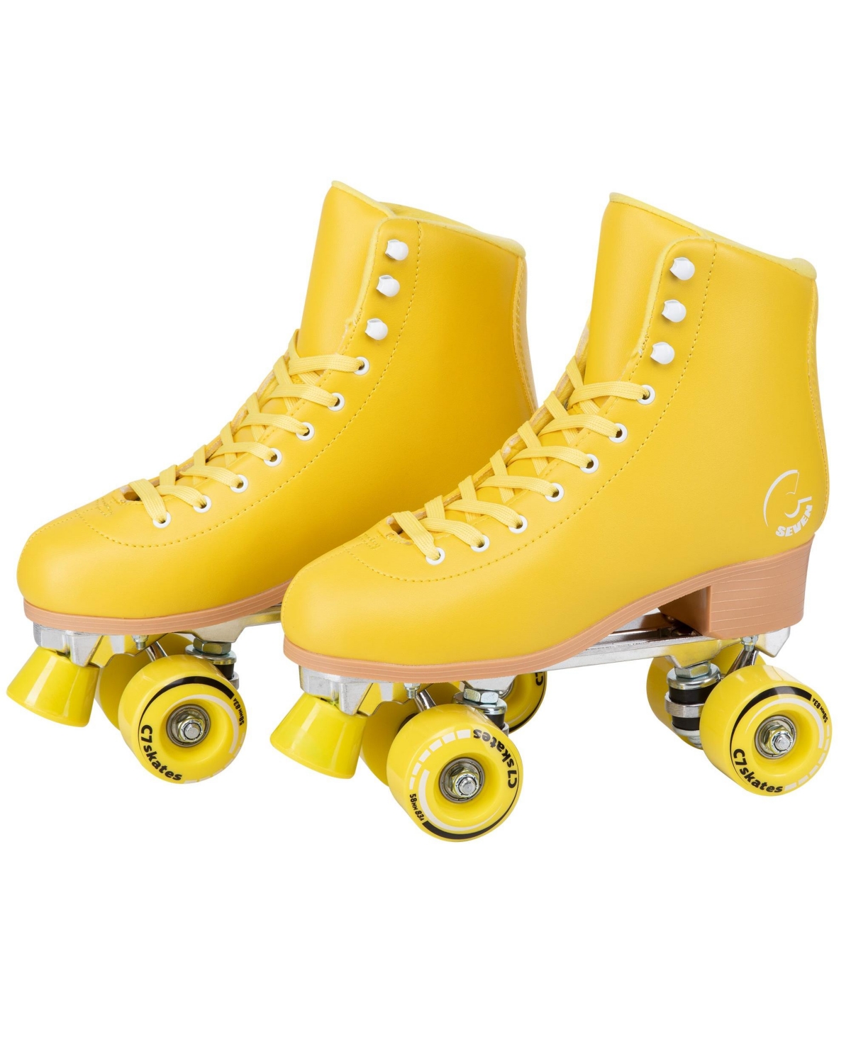 Forget Me Not Quad Roller Skates (Lemonpop, Women's 8 / Men's 7) - Lemonpop