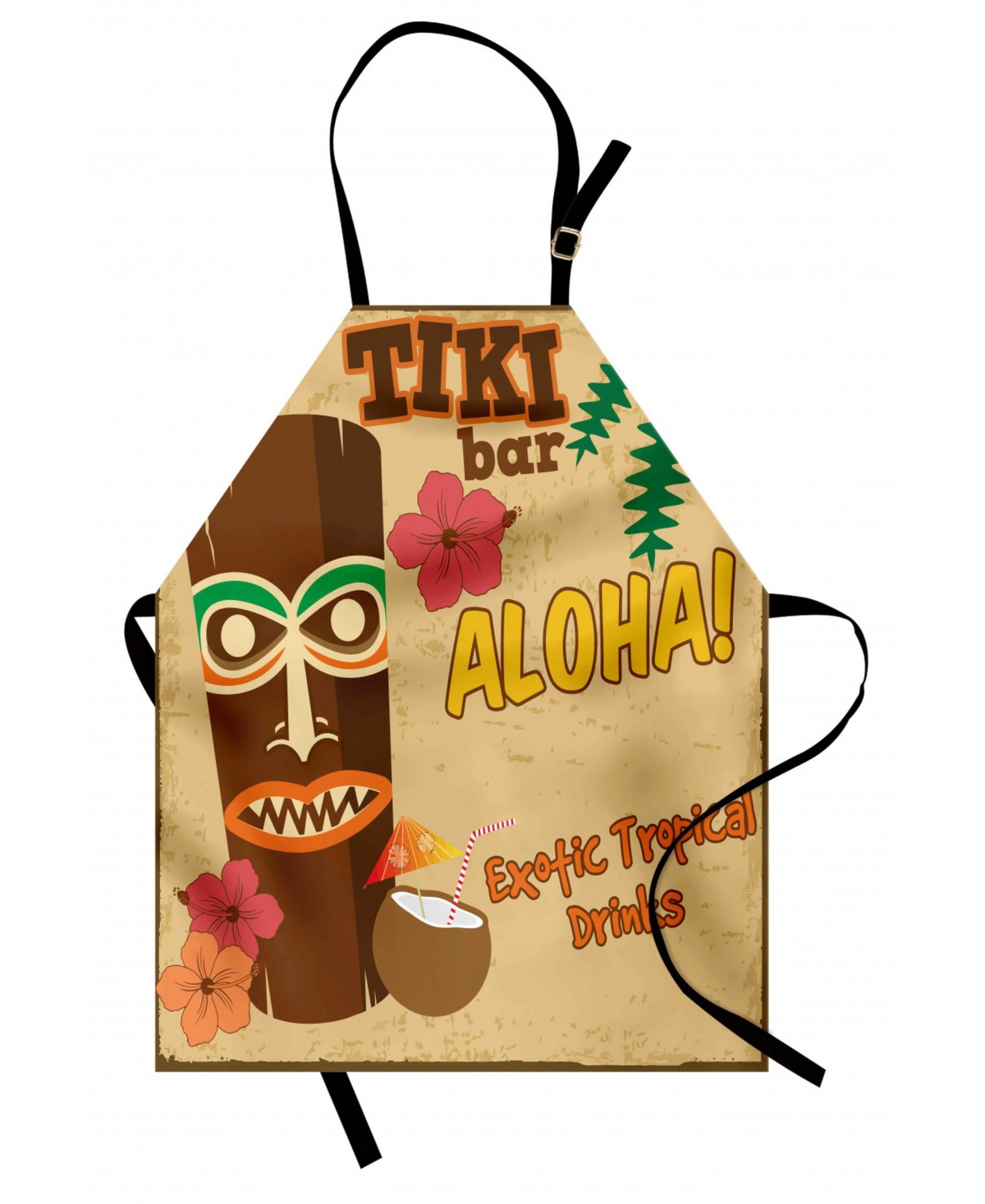 Tiki Bar Apron - Blue