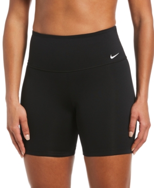 Nike Women's Essential 6" Swim Shorts In Black
