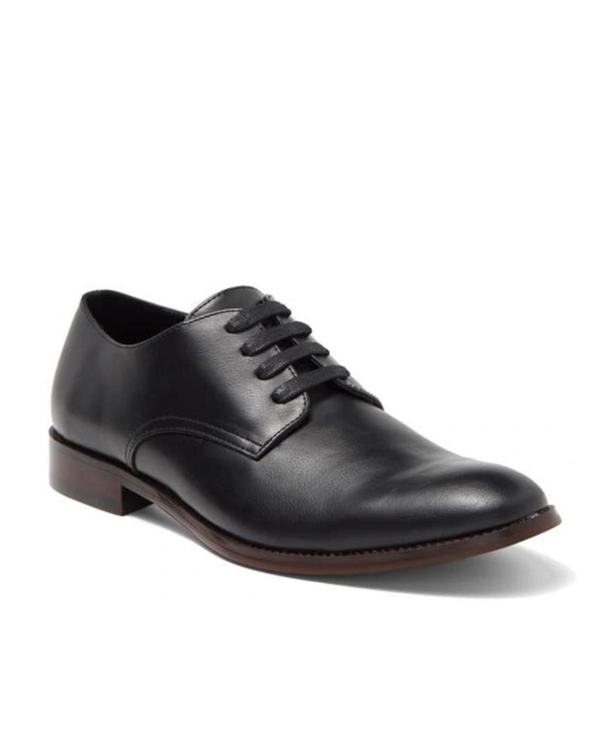Men's Fulton Dress Casual Lace-Up Plain Toe Derby Shoes - Black