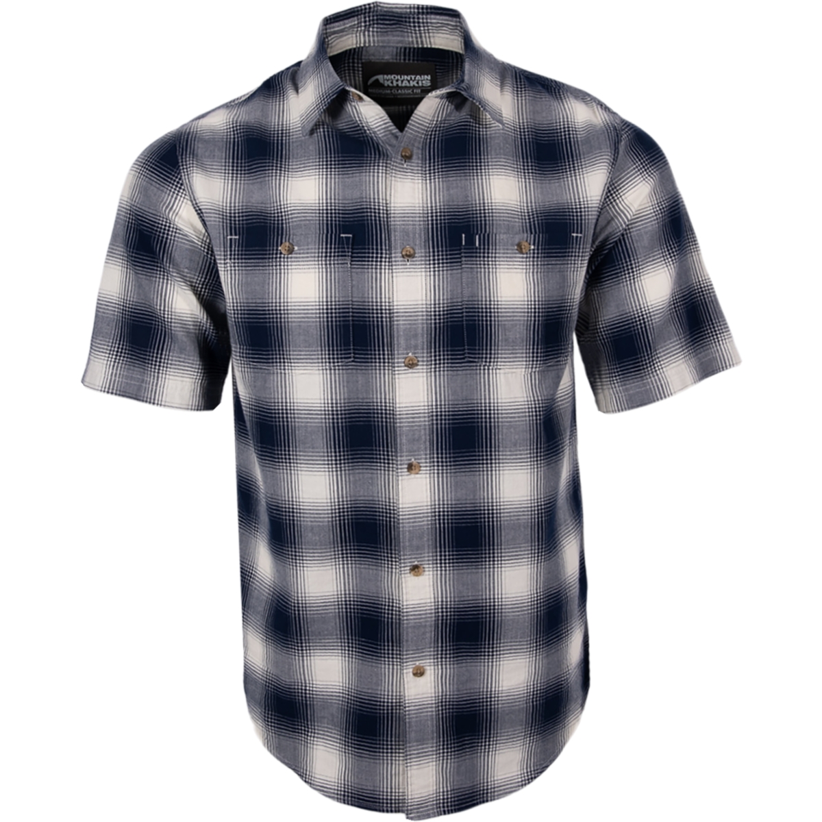 Men's Cyrus Short Sleeve Woven Shirt - Crater navy