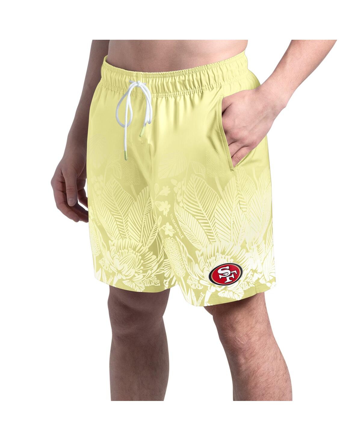 Men's Yellow San Francisco 49ers Lagoon Fiesta Swim Shorts - Yellow