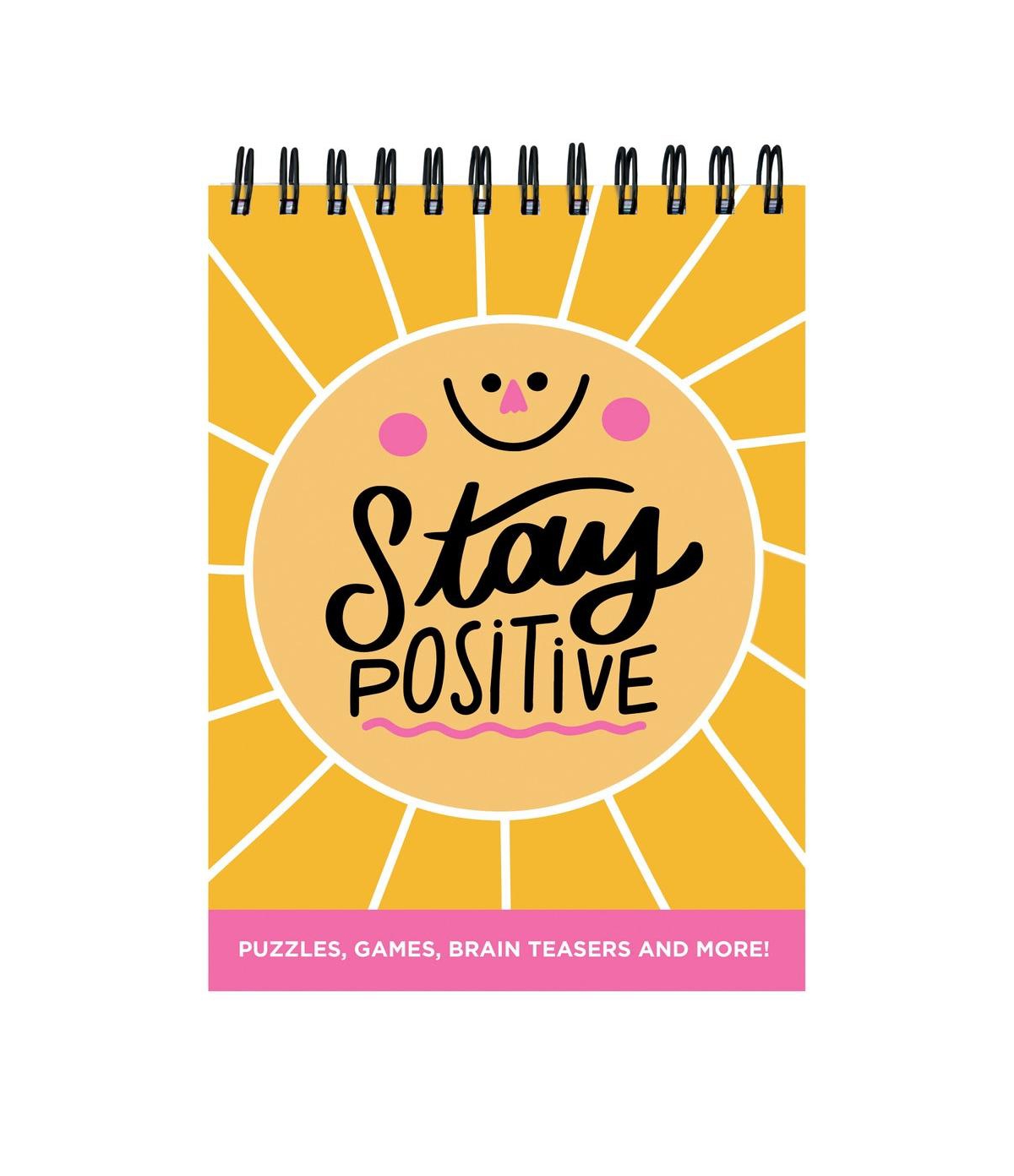 Stay Positive Assorted Puzzle Book - Multicolor