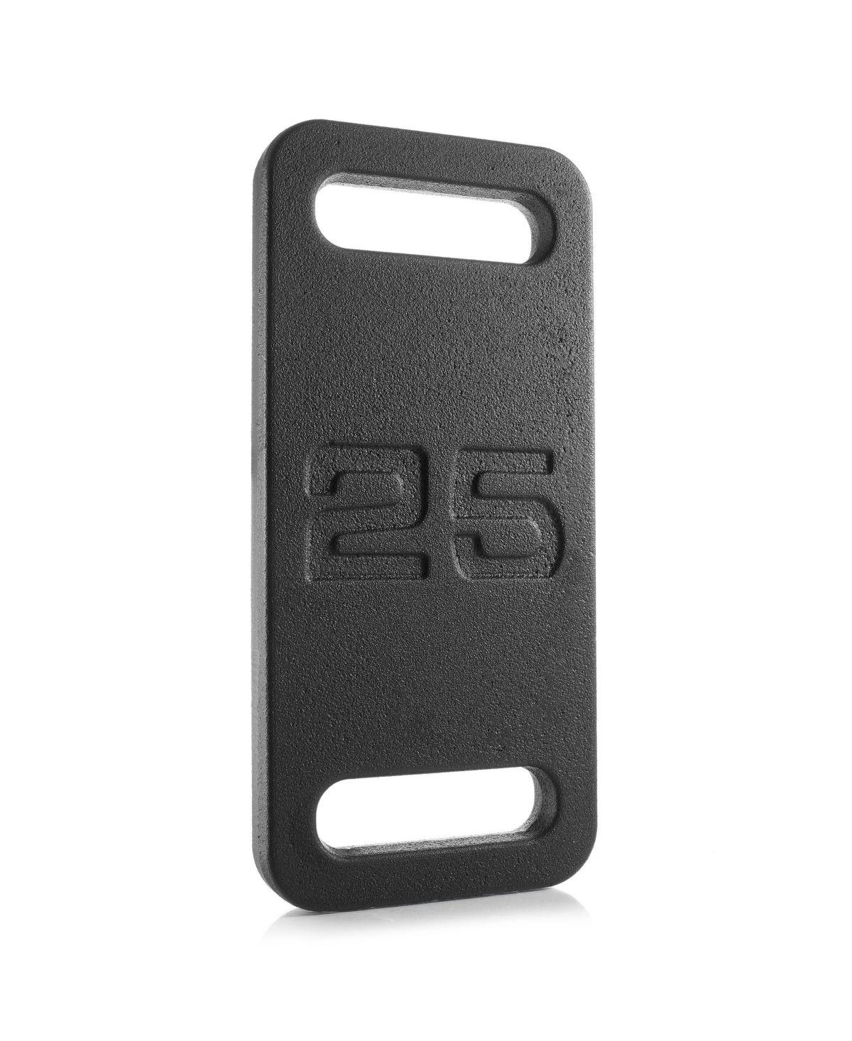 Cast Iron Ruck Weight - 25 Lb Weighted Fitness Plate with Handle - Cast iron