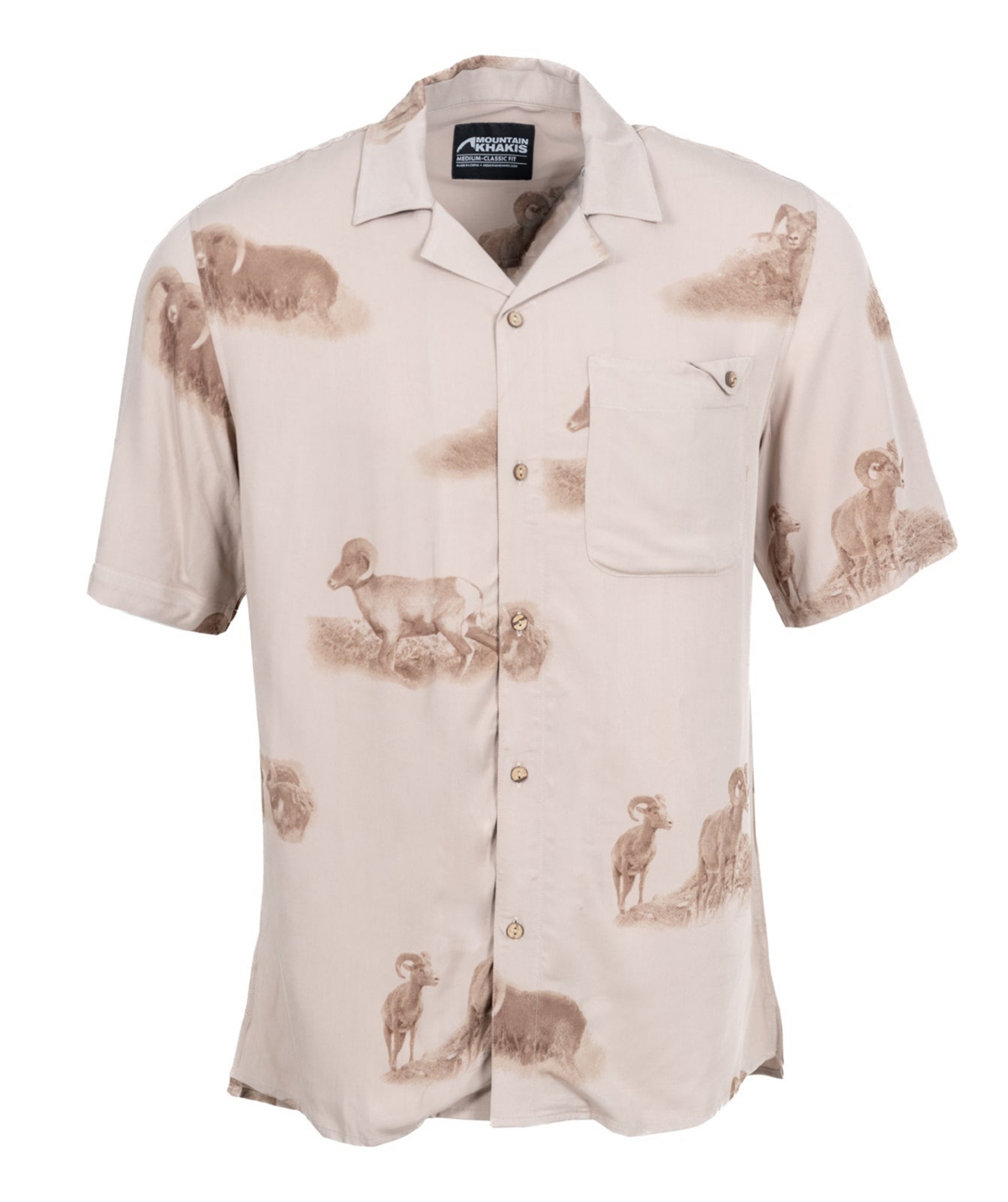 Men's Camp Site Shirt - Medium brown