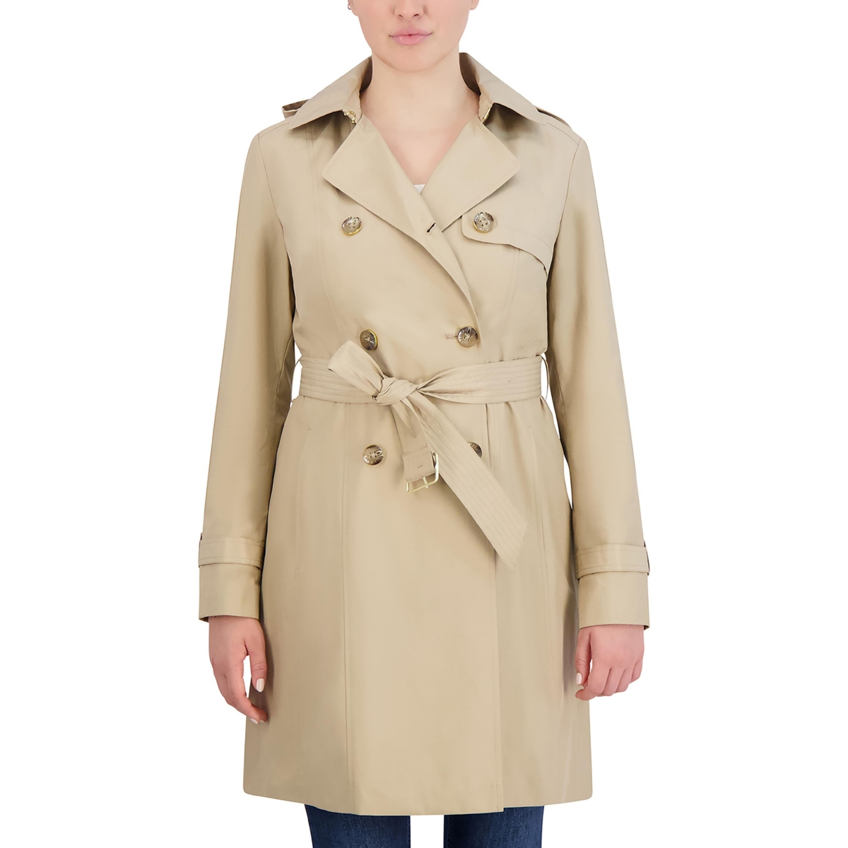 Women's Trench Coat - Khaki