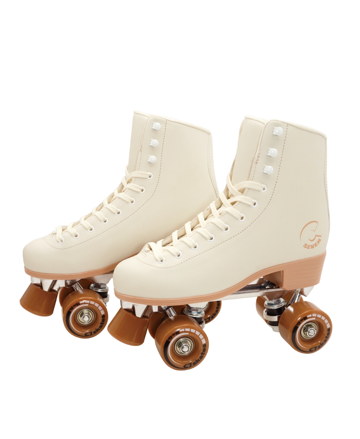 Forget Me Not Quad Roller Skates (Vanilla Ice Cream, Women's 11 / Men's 10) - Vanilla ice cream