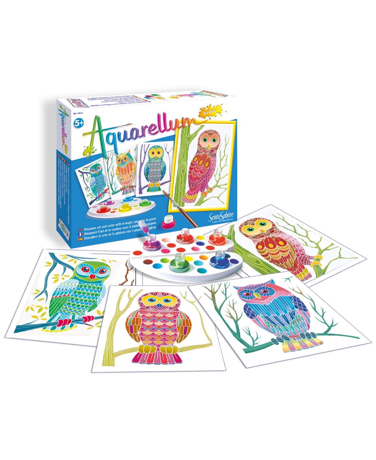 Aquarellum Junior - Owls