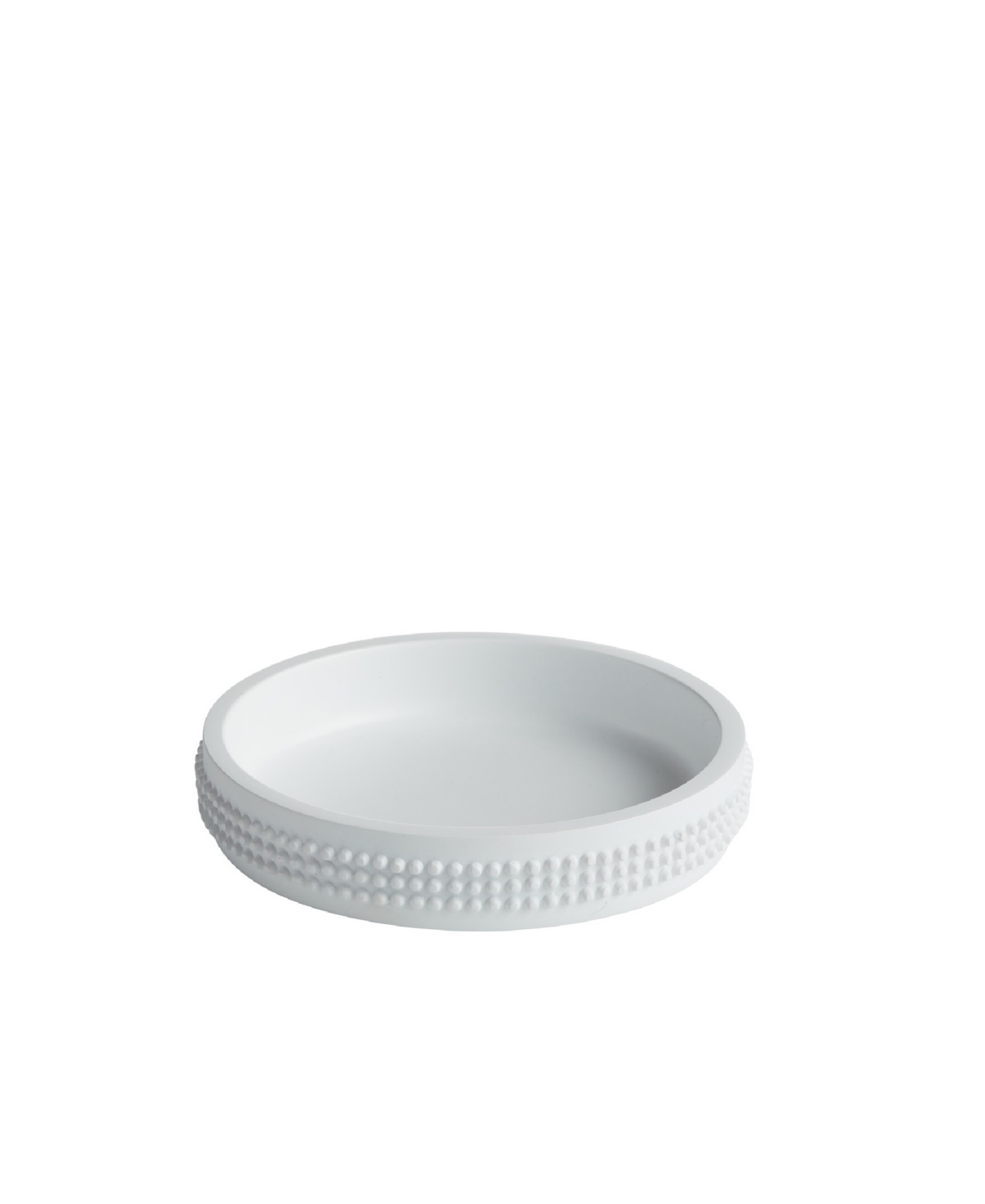 Roselli Trading Company Milano Soap Dish Bedding In White
