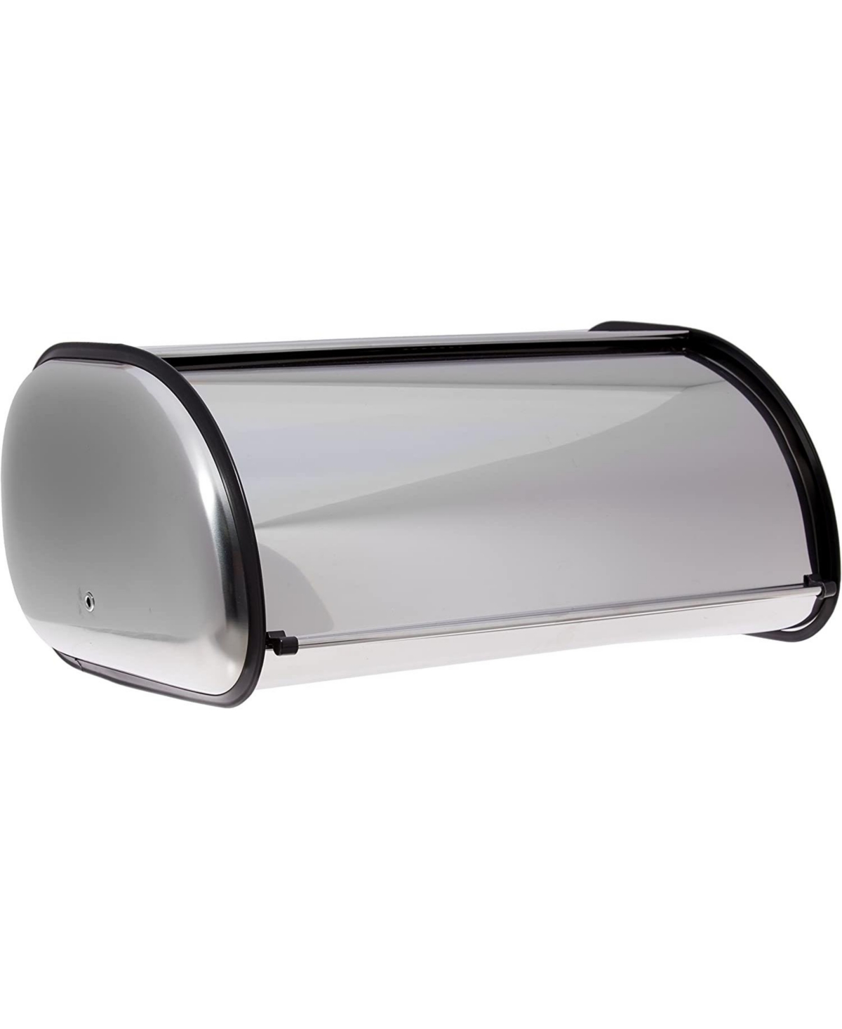 Bread Box Stainless Steel Bread Storage Box - Bread Bin Storage Holder for Kitchen - 16.5x10x8 - Silver
