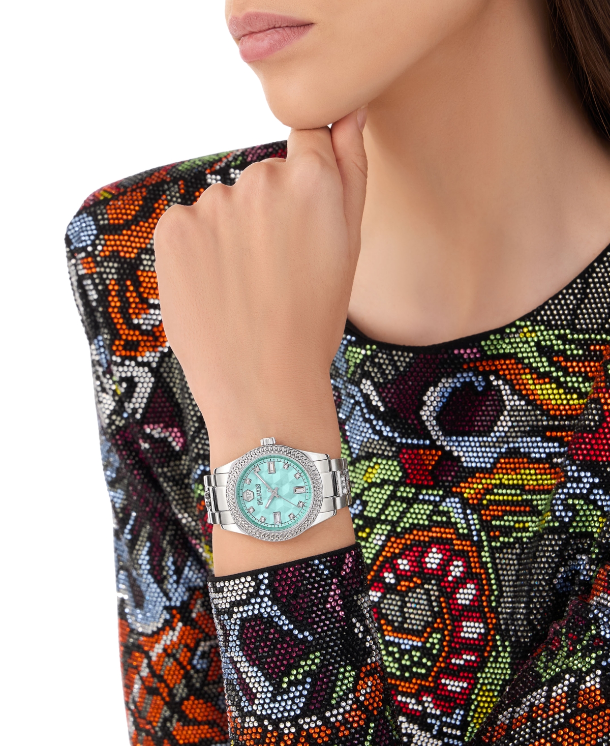 Philipp Plein Queen 52 Watch In Stainless