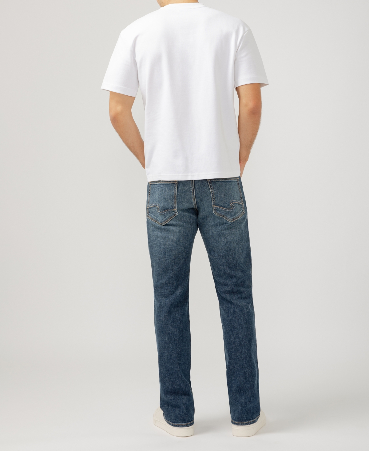 Shop Silver Jeans Co. Men's Jace Slim Fit Bootcut Luxe Heritage Jeans In Indigo