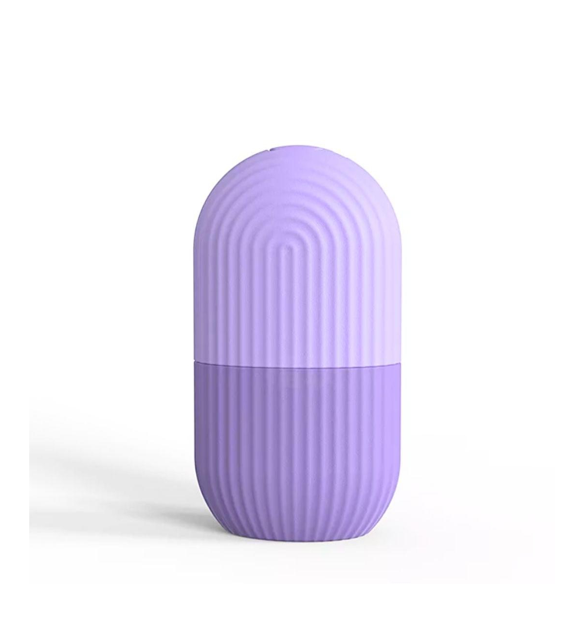Ice Roller &#x2013; Reusable Silicone Face Roller - Purple