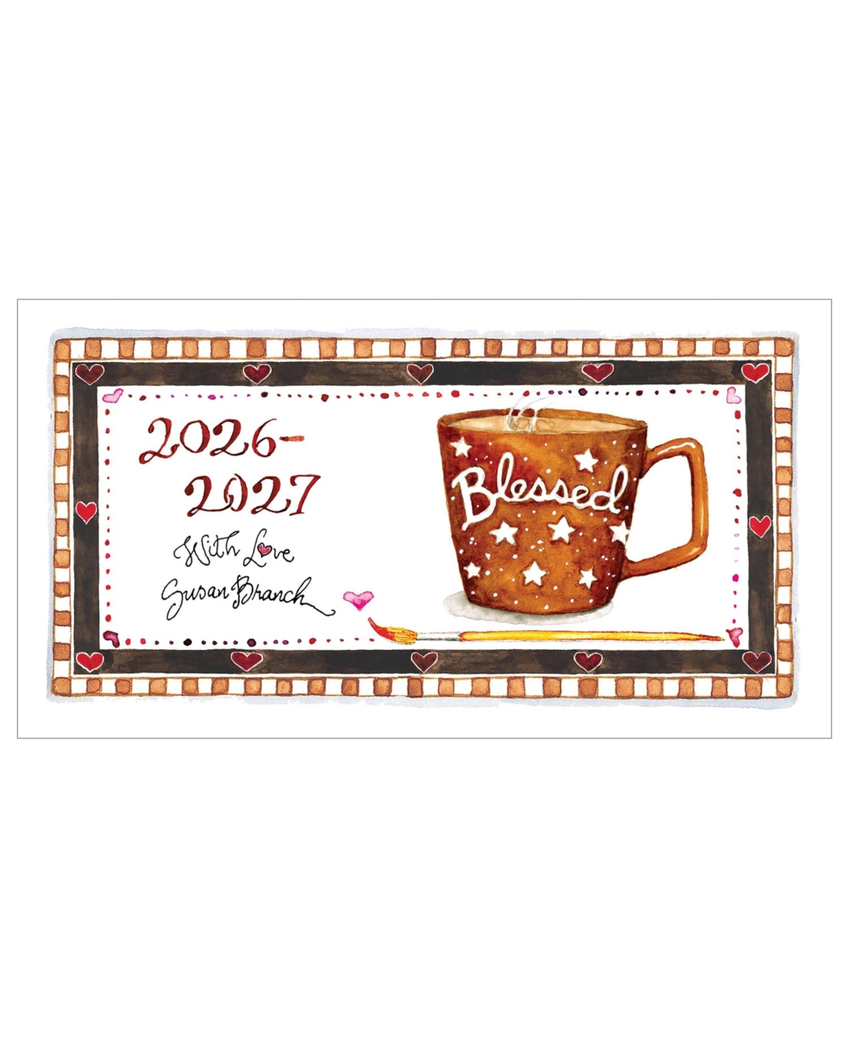 2026-2027 Susan Branch Small Monthly Pocket Planner - Multicolor