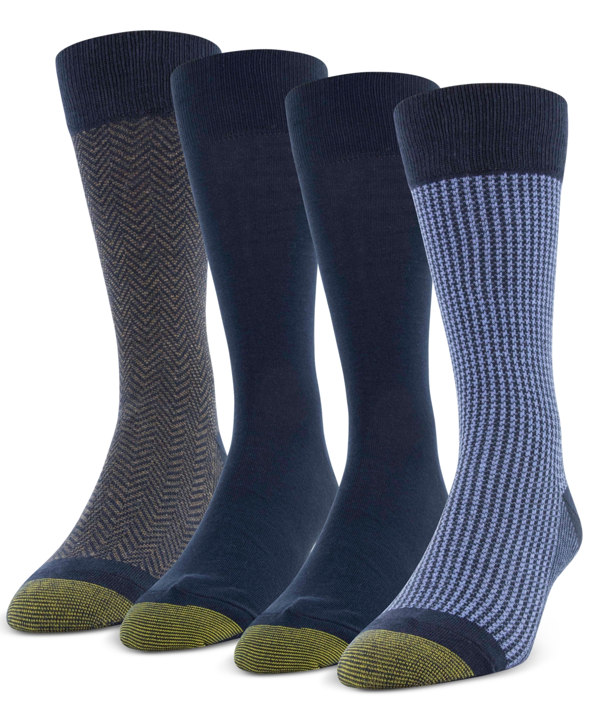 Men's 4-Pack Casual Classic Crew Socks - New Navy