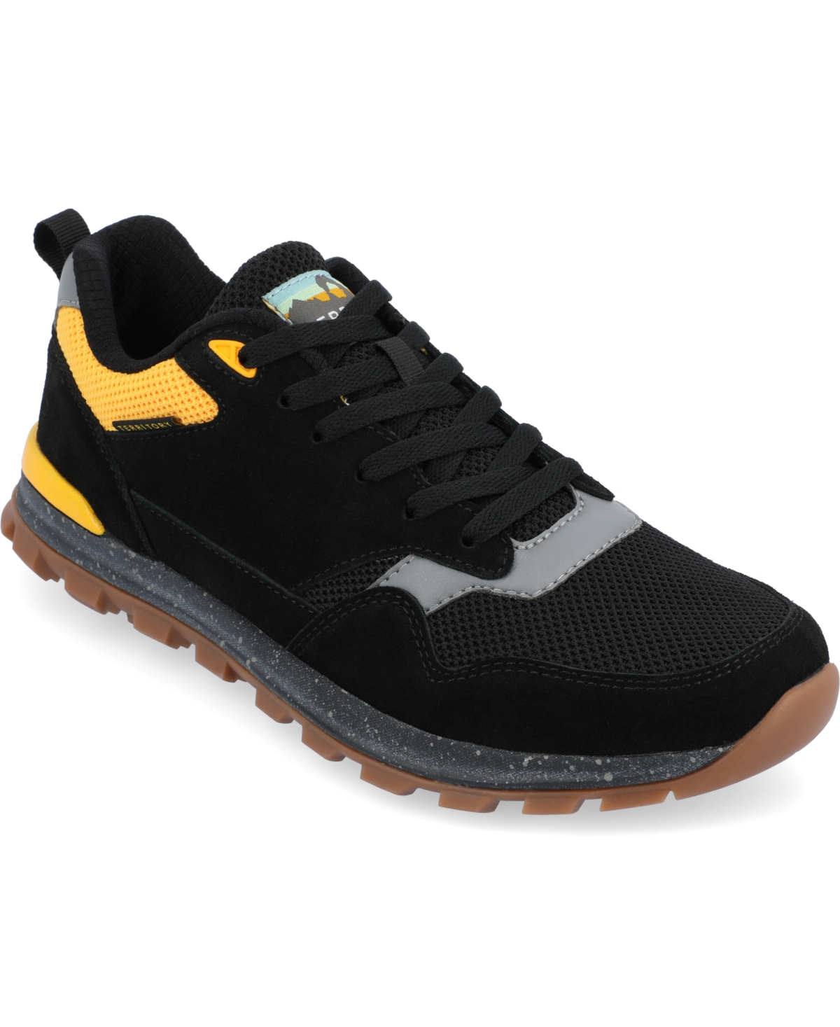 Men's Uintah Casual Knit Sneakers - Gray
