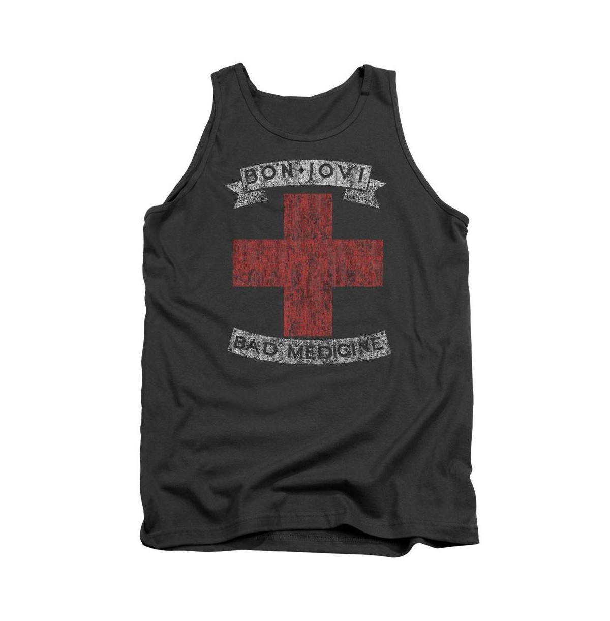 Mens Bad Medicine Adult Tank - Charcoal