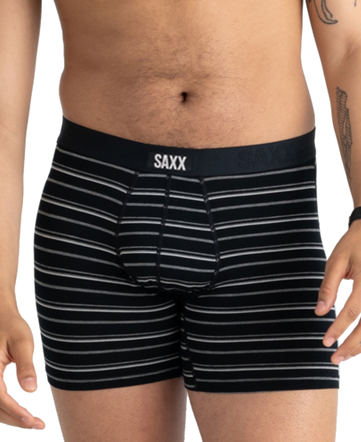 SAXX MEN'S VIBE XTRA SLIM-FIT PRINTED BOXER BRIEFS 