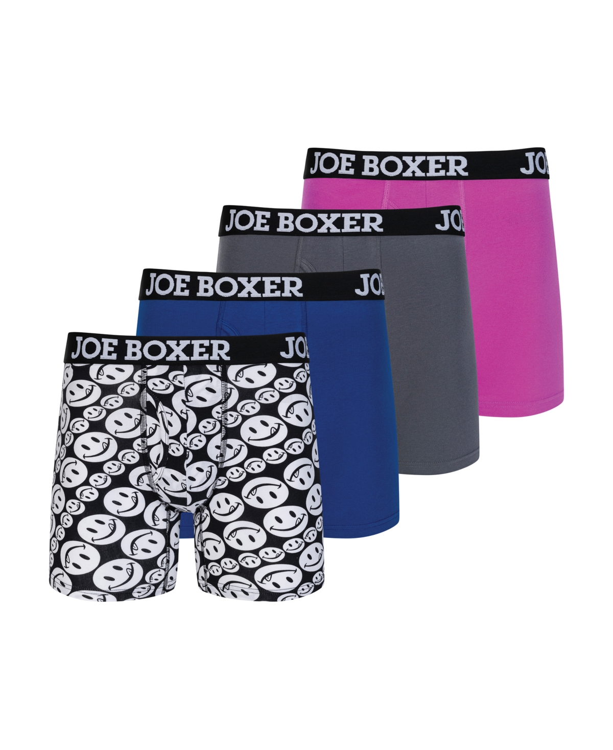 Men's 4-Pack Stretch Boxer Brief - Black