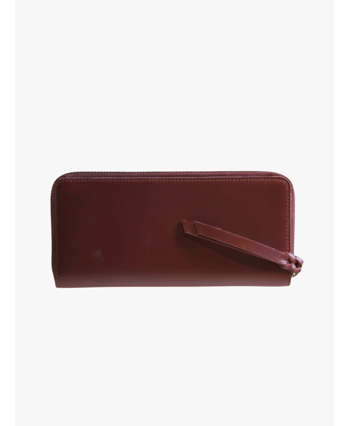 Helina Large Zip-Around Wallet - Black