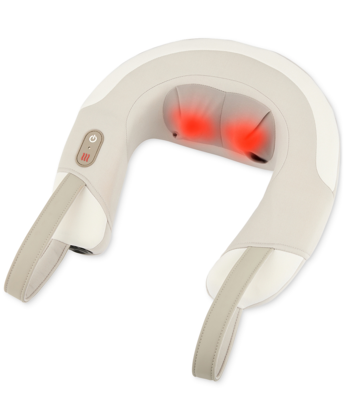 Homedics Cordless Shiatsu Rechargeable Neck Massager In Gray