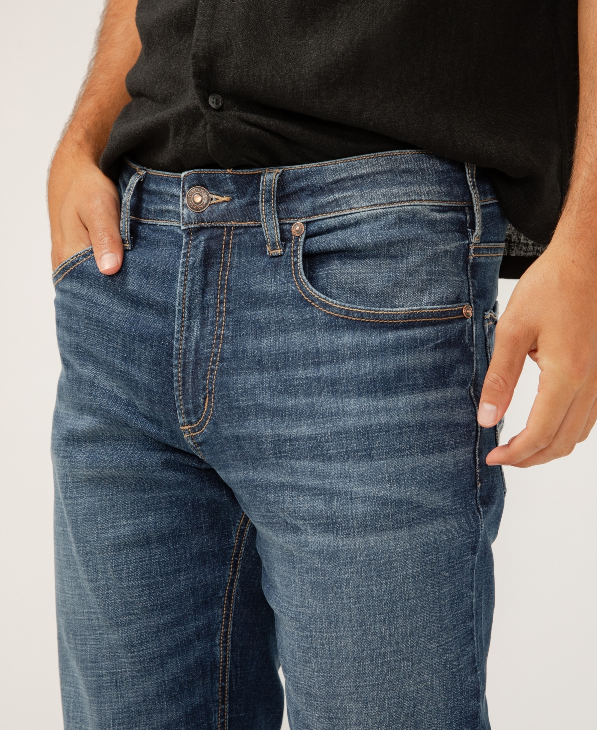SILVER JEANS CO. MEN'S GRAYSON CLASSIC FIT STRAIGHT LEG JEANS 