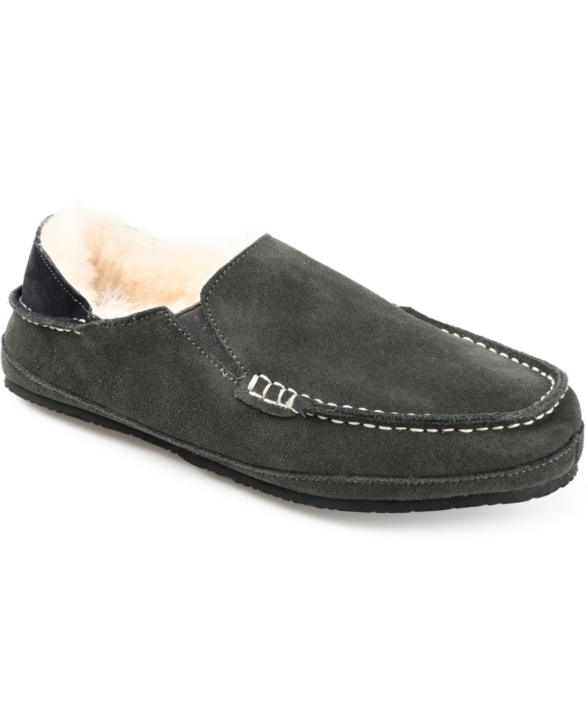 Men's Solace Fold-down Heel Moccasin Slippers - Tan