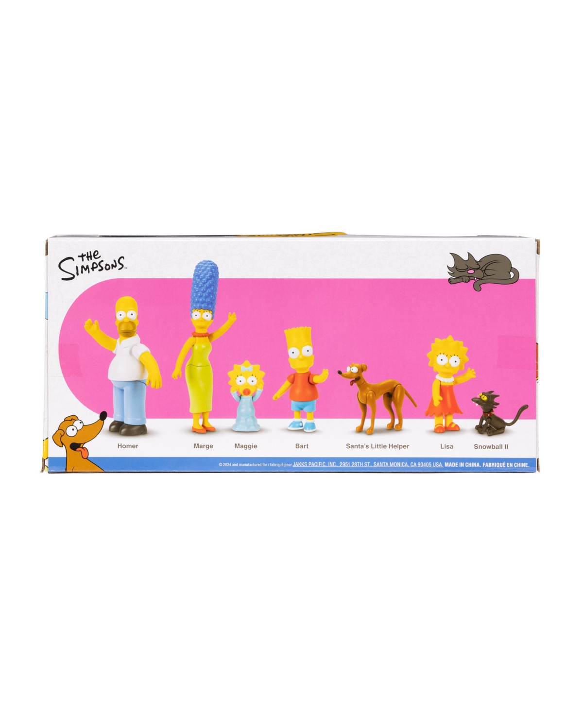 THE SIMPSONS 2.5" SCALE FAMILY MULTIPACK ACTION FIGURE 