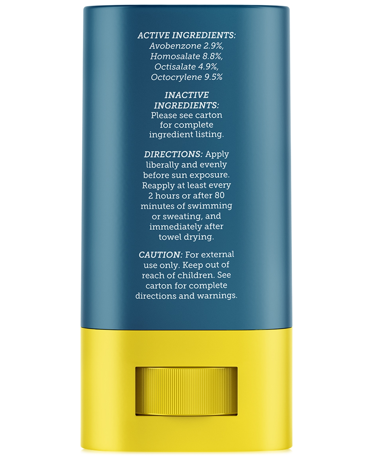 OARS + ALPS MATTE SUNSCREEN FACE STICK SPF 50, 0.53 OZ. 