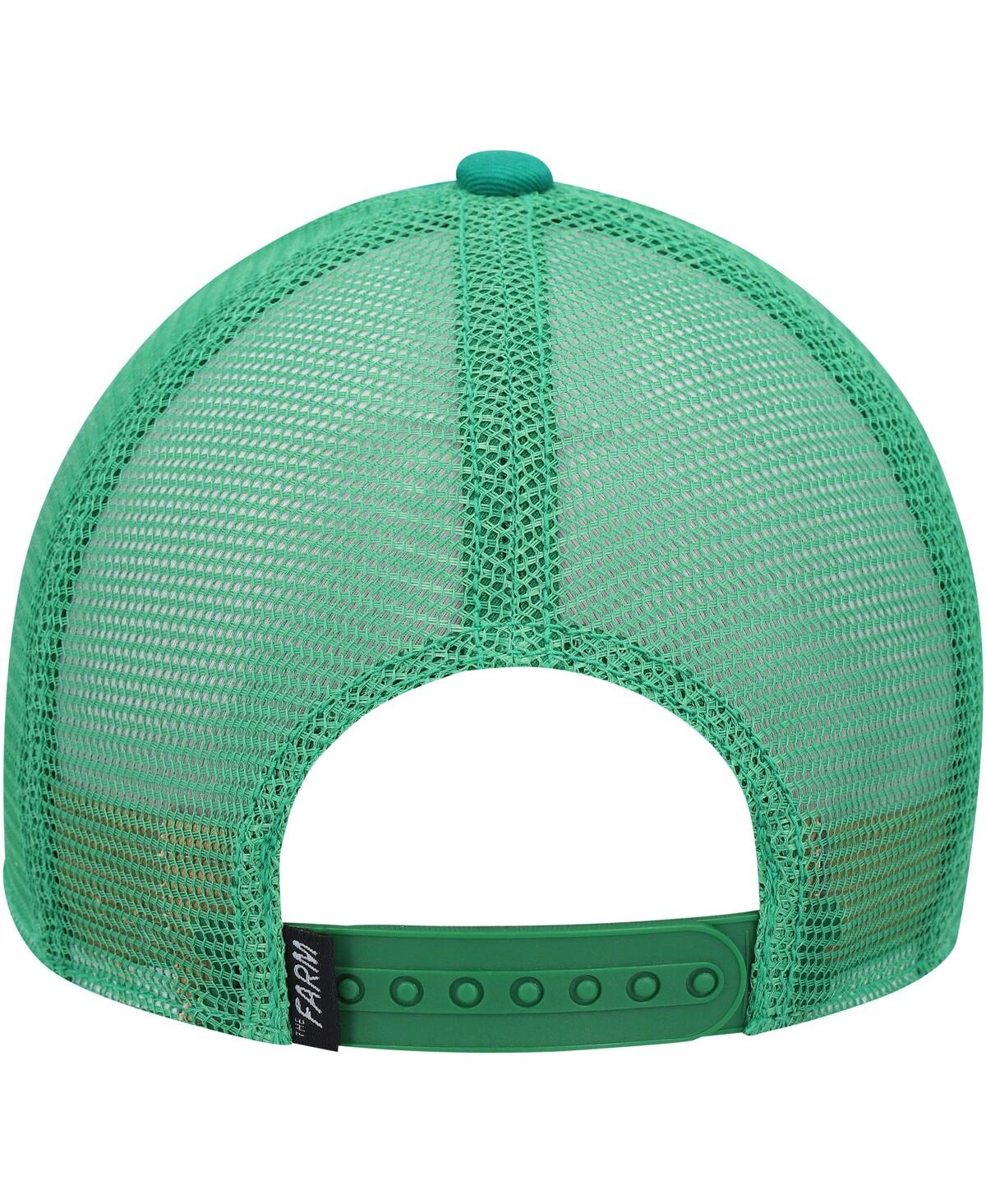GOORIN BROS MEN'S GOORIN BROS. KELLY GREEN THE GIRAFFE TRUCKER ADJUSTABLE HAT 