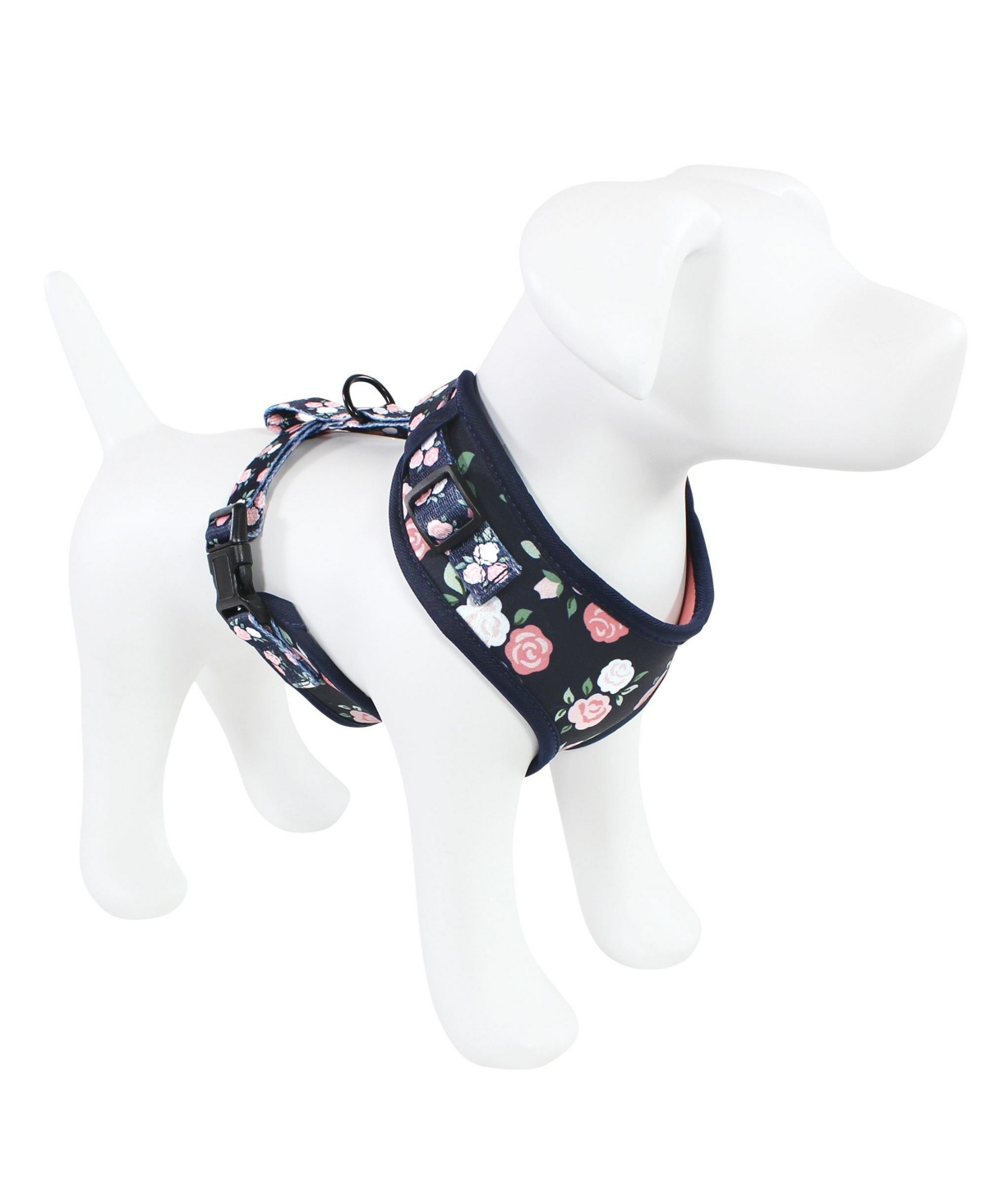Unisex Pet Harness, Floral, Large - Floral