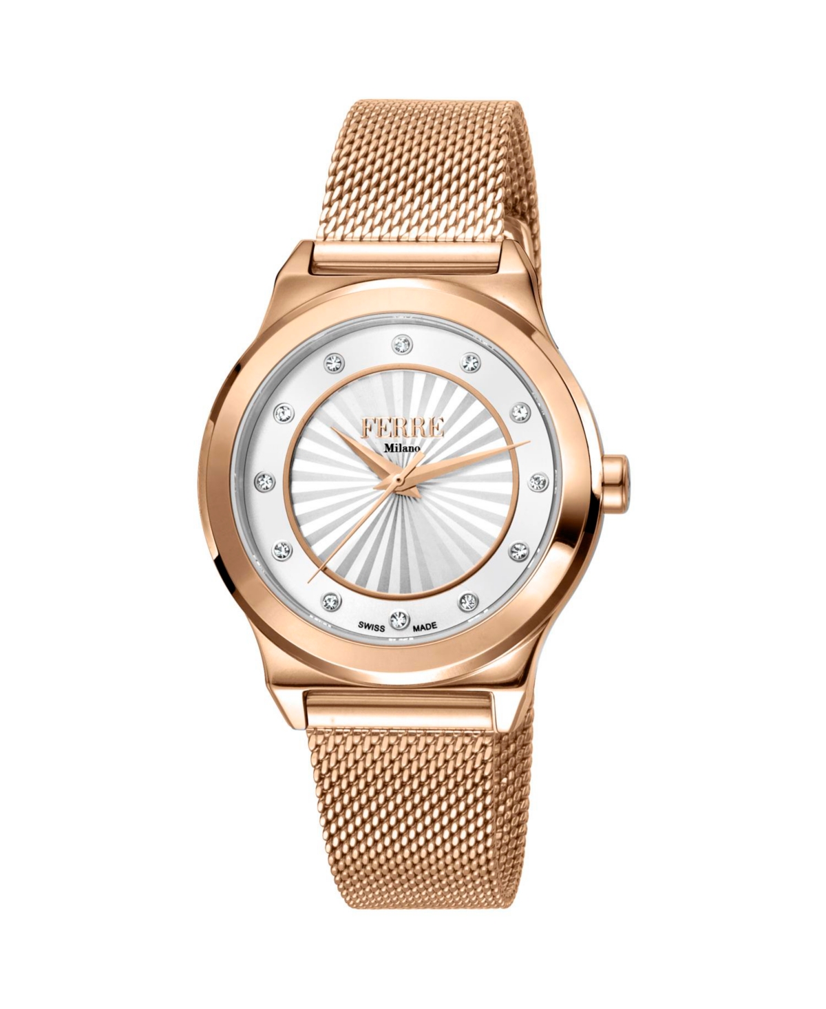 Women's Classic White Dial Watch - FM1L125M0261 - White