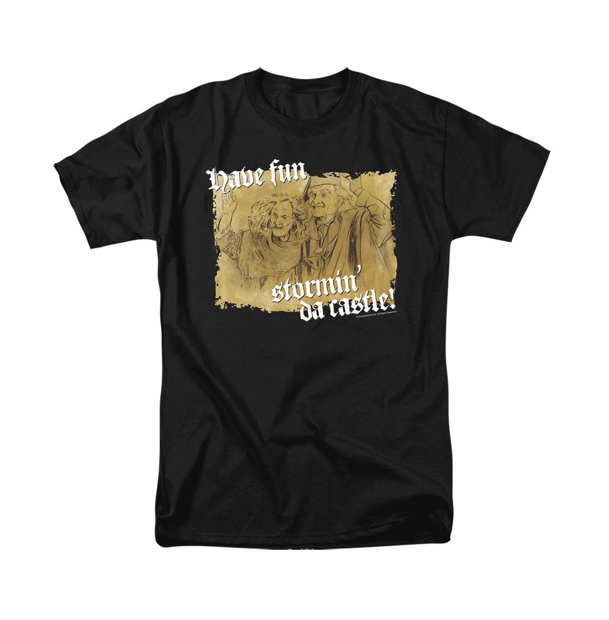 Men's Stormin Da Castle Short Sleeve Adult Tee / T-Shirt - Black
