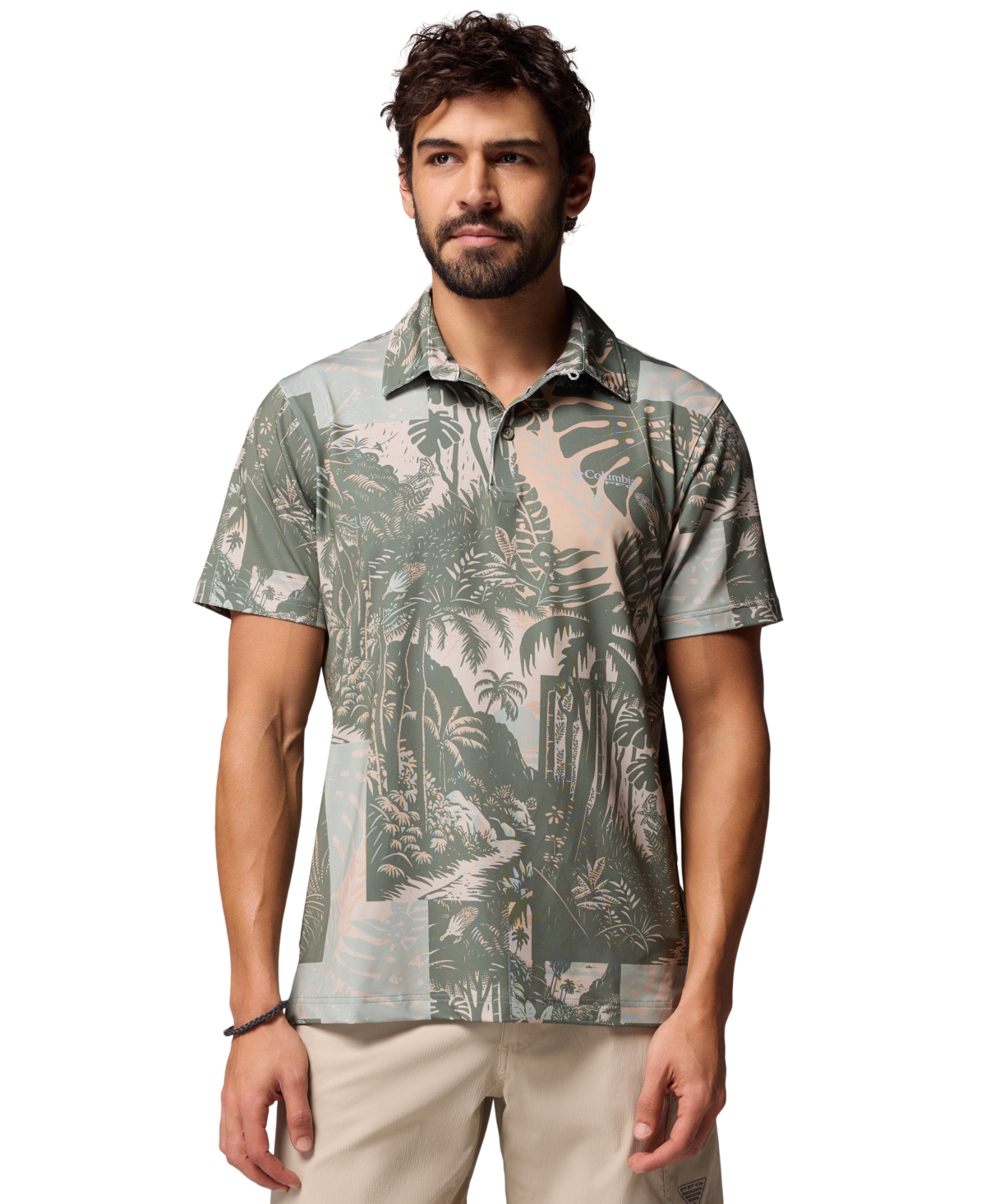 Men's Super Slack Tide Ii Stretch Polo - Lemon Wash