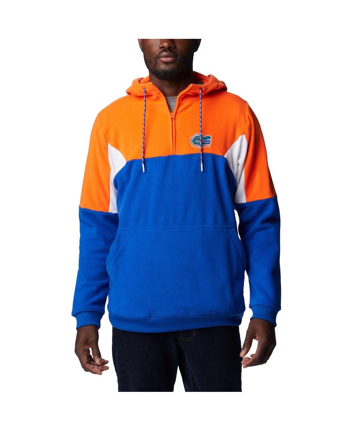 Men's Royal Florida Gators Lodge Quarter-Zip Hoodie - Royal