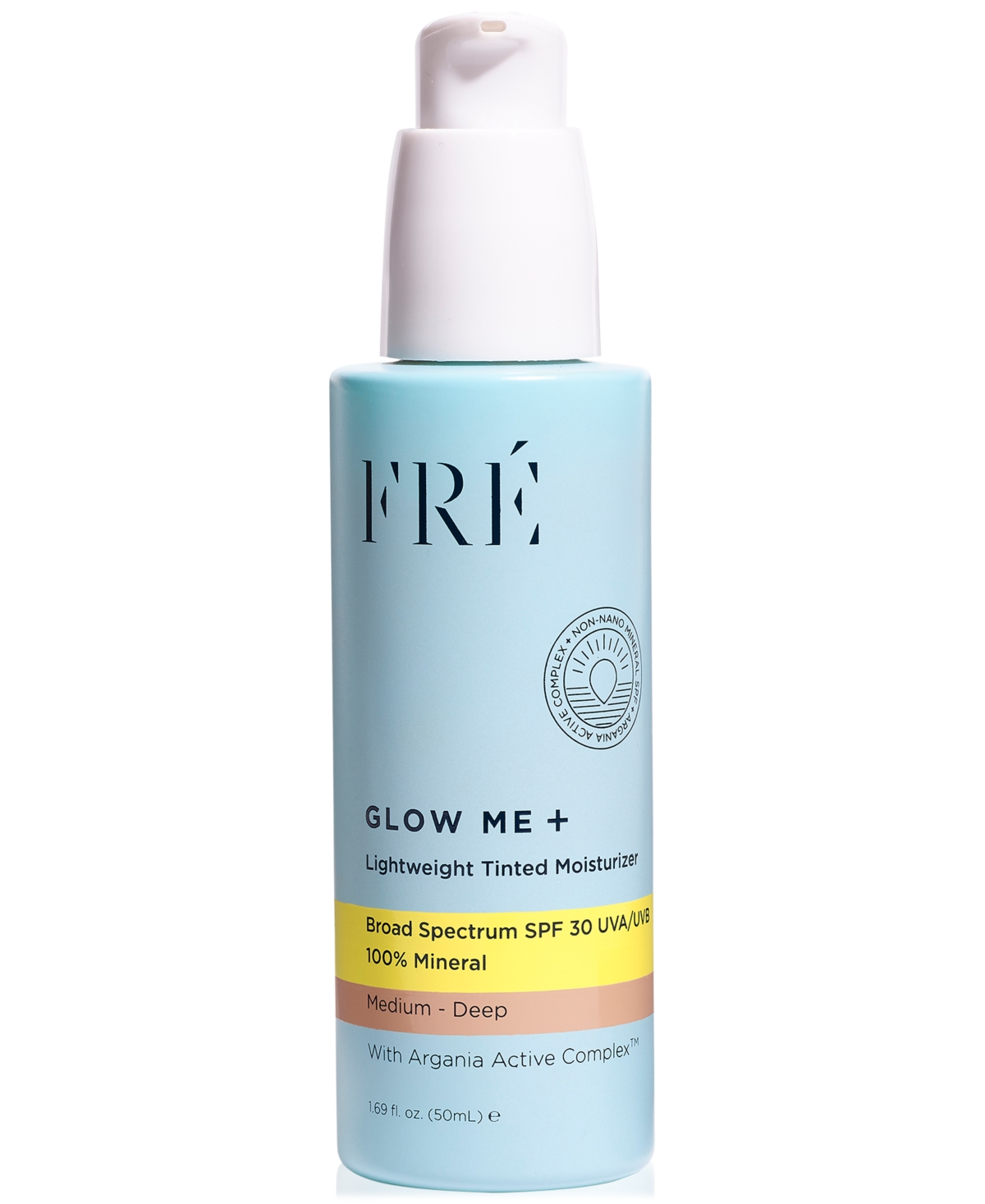 Fre Glow Me + Lightweight Tinted Moisturizer Spf 30, 1.69oz. In Medium To Deep