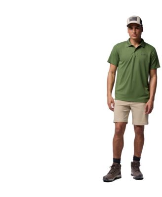 Mens Utilizer Polo With Carter Crest Short Columbia Tree Flag Mesh Snapback Ball Cap