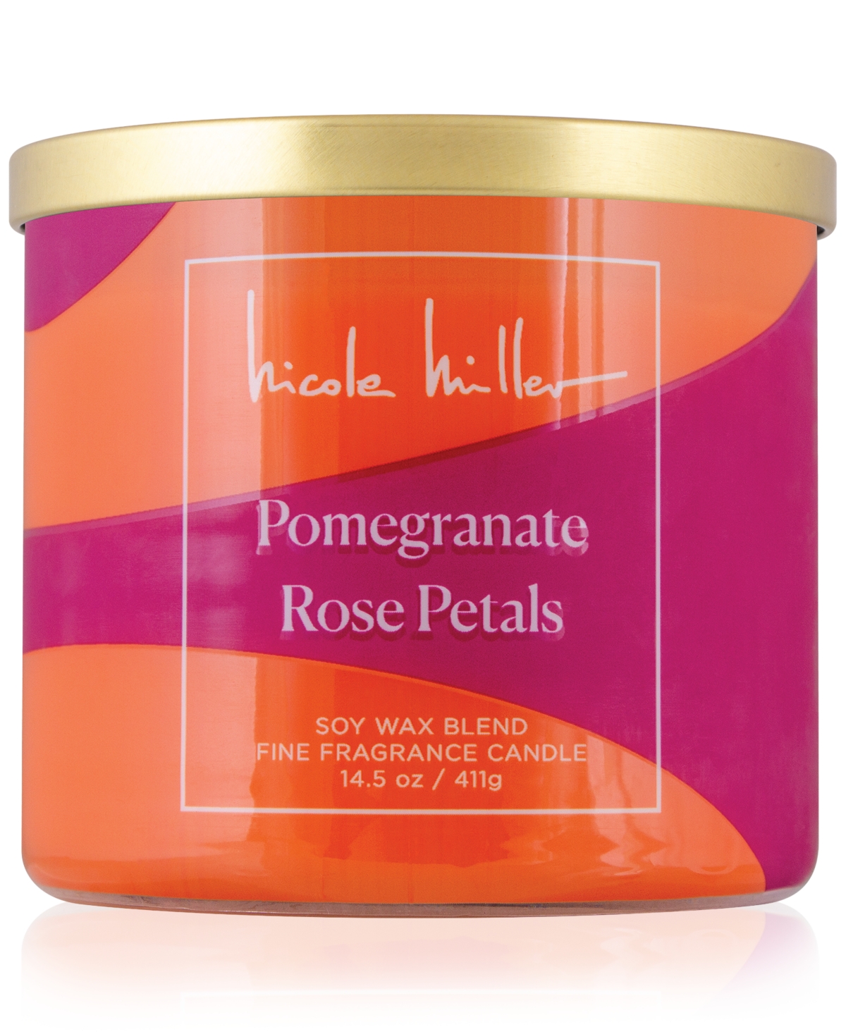 Pomegranate & Rose Petals Candle, 14.5 oz.