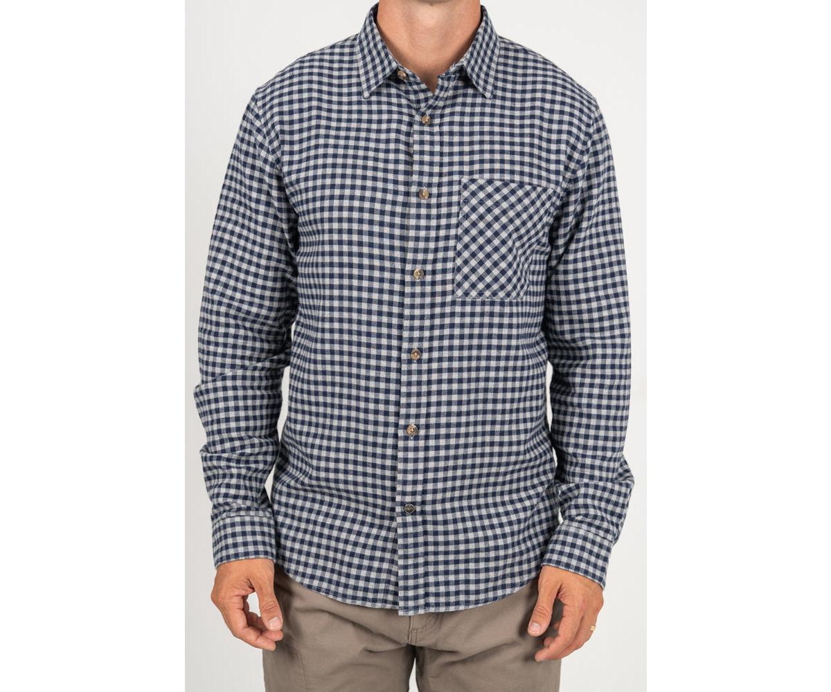 Men's Downtown Flannel Shirt - Crater navy