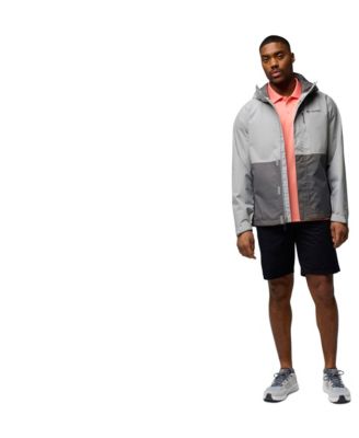 Mens Hikebound Ii Jacket With A Utilizer Polo Washed Out Short